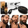 Derma Roller do Brody 0,5 mm na Zagęszczenie Zarostu + Olejek + Kartacz