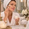 Roller Masażer jadeitowy do twarzy biały naturalny kamień