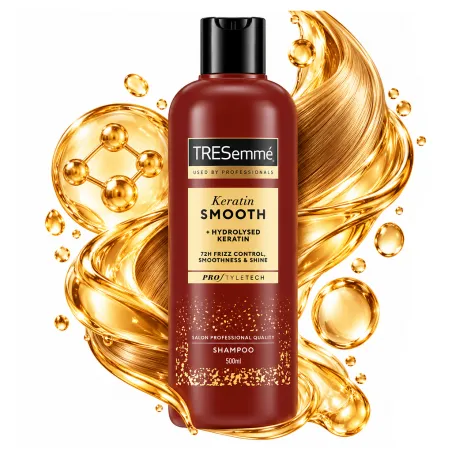 Szampon z keratyną do włosów zniszczonych farbowanych TRESemme 500ml