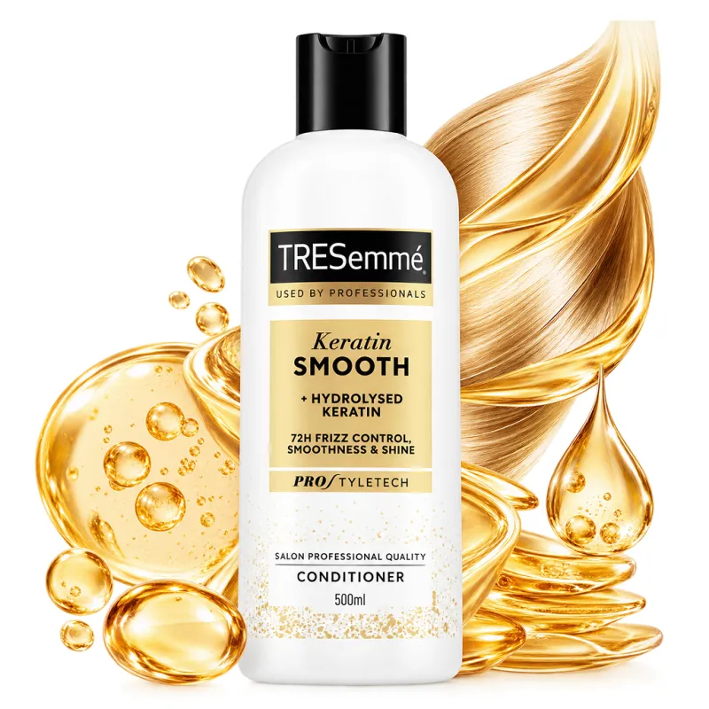 Odżywka z keratyną do włosów zniszczonych farbowanych TRESemme 500ml