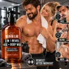XBC żel pod prysznic dla mężczyzn do ciała twarzy brody nawilżający 250ml