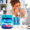 Vapour Rub + 2 Inhalatory do Nosa maść do nacierania klatki piersiowej, Zestaw na Okres Przeziębień i Kataru