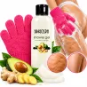 BingoSpa żel pod prysznic antycellulitowy na cellulit ujędrniający + rękawica do masażu zestaw