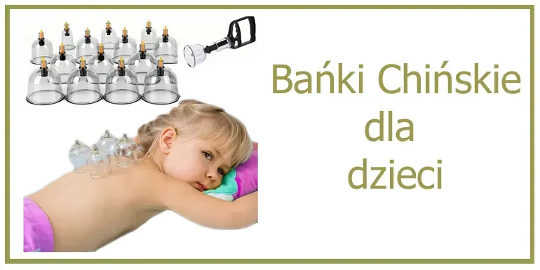 Bańki dla dzieci na plecy kaszel bezogniowe próżniowe lekarskie Chińskie