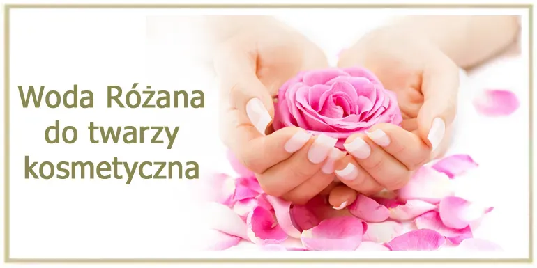 Naturalna woda różana do twarzy - peelingu kawitacyjnego - kosmetyczna 